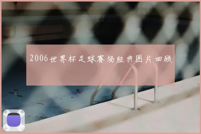 2006世界杯足球赛场经典图片回顾
